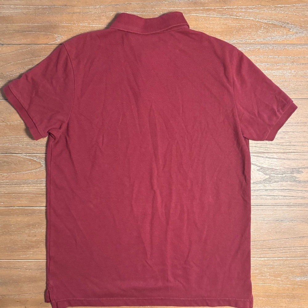 Old Navy Men's Deep Red Polo Shirt - Picture 3 of 3